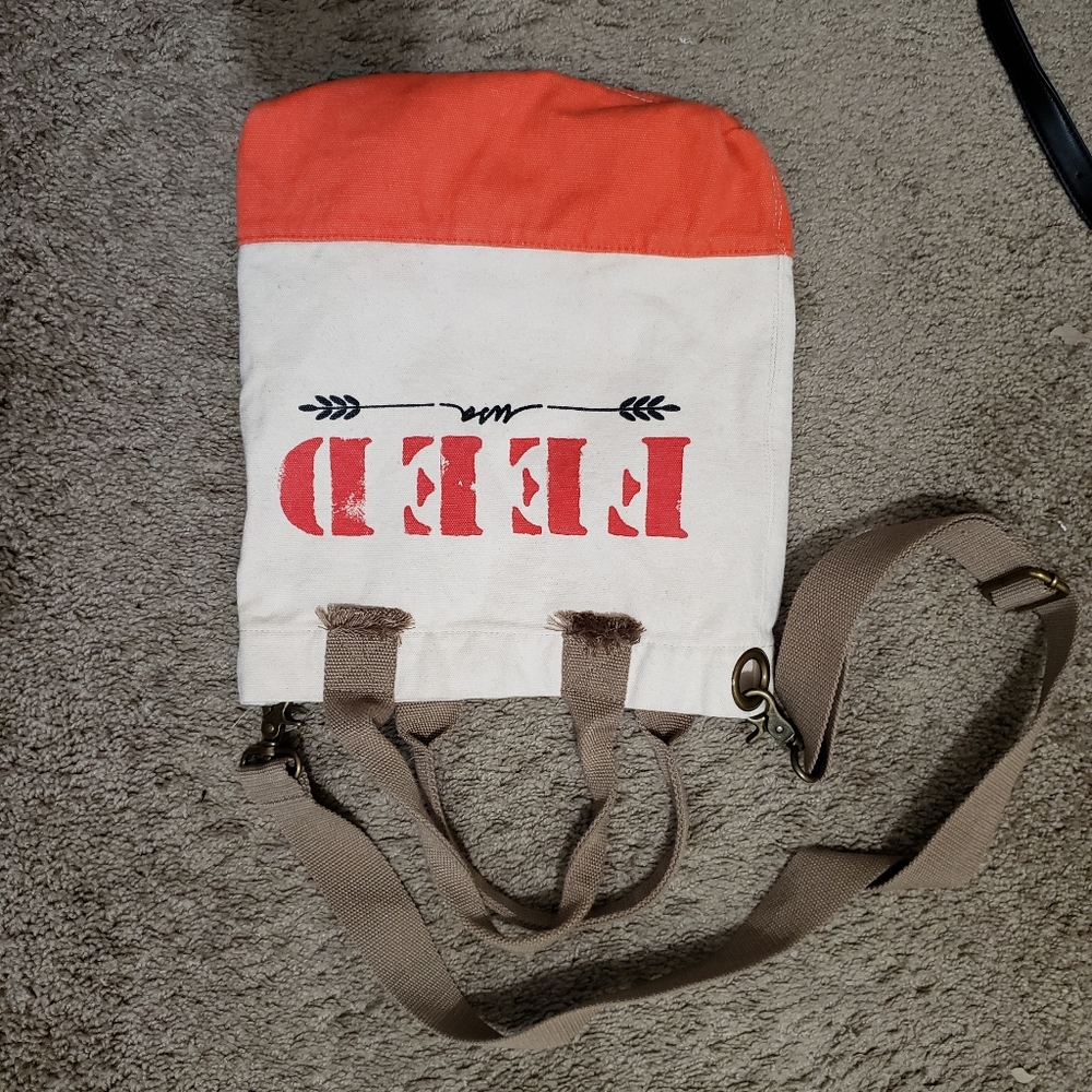 Feed x Target canvas tote